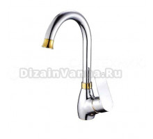 Смеситель для кухни Potato 32-4 P4032-4 хром, золото