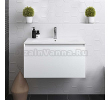 Тумба под раковину без столешницы Art&Max Latina 100 подвесная, белая