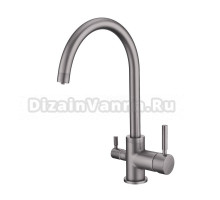 Смеситель для кухни Emar Steel ЕС - 3007 хром