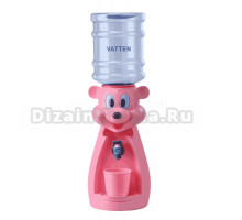 Кулер для воды настольный VATTEN kids Mouse pink, в ассортименте