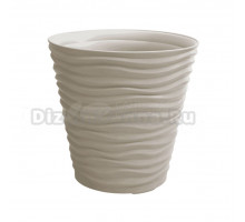 Кашпо IDEA Дюна 4421669 50 л, кремовое