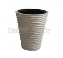 Кашпо IDEA Дюна 4421662 19,5 л, кремовое