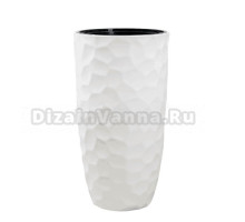 Кашпо IDEA Мозаика 5985405 42 л, белое