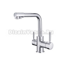 Смеситель для кухни Emar Steel ЕС - 4003H Chrome