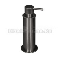 Дозатор для жидкого мыла Colombo Design Plus W4980.GM настольный, черный, серый