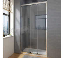 Душевая дверь в нишу Veconi Vianno VN-28 90 см, профиль хром, стекло прозрачное