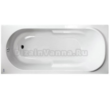 Акриловая ванна ALBA SPA Arabella без опоры 140x75 см, пристенная, белая