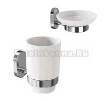 Набор Стакан Fora Brass BR044 + Мыльница BR036