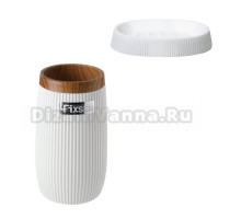 Набор Стакан Fixsen White Boom 412-3 + Мыльница 412-4