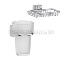 Набор Стакан FBS Esperado ESP 006 + Мыльница ESP 050