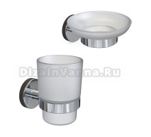 Набор Стакан Fora Lord FOR-LORD044CR + Мыльница FOR-LORD036CR