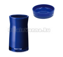 Набор Стакан Ridder Disco 2103103 синий + Мыльница 2103303 синяя