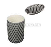 Набор Стакан АкваЛиния Magic B4456-2 + Мыльница B4456-4