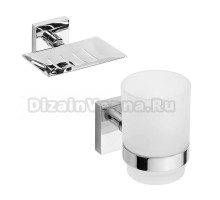 Набор Стакан Bemeta Beta 132110012 + Мыльница 132208082