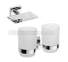 Набор Стакан Bemeta Beta 132110022 + Мыльница 132208082