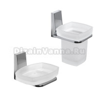 Набор Стакан Wasserkraft Lopau K-6028 + Мыльница K-6029