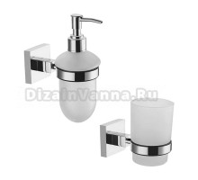 Набор Стакан Fixsen Metra FX-11106 + Дозатор FX-11112