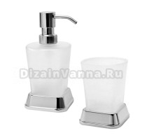 Набор Стакан Wasserkraft Amper K-5428 + Дозатор K-5499