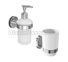 Набор Стакан Fora Brass BR044 + Дозатор BR021