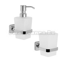 Набор Стакан Wasserkraft Dill K-3928 + Дозатор K-3999