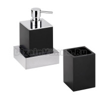 Набор Стакан Bemeta Gamma 145611310 + Дозатор 145409012