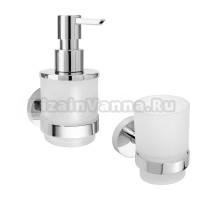 Набор Стакан Bemeta Omega 104110012 + Дозатор 138709041