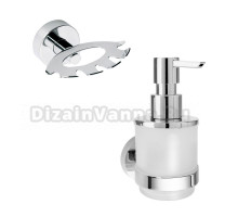 Набор Держатель Bemeta Omega + Дозатор Bemeta Omega 138709041