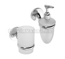 Набор Стакан Bemeta Alfa 102410012 + Дозатор 102408022