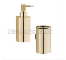 Набор Стакан Boheme Uno 10974-G gold + Дозатор 10980-G gold