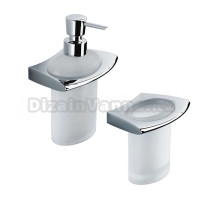 Набор Стакан Colombo Design Land + Дозатор