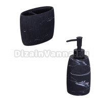 Набор Стакан RAINDROPS Агат BPO-1104B + Дозатор BPO-1104A