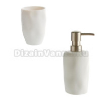 Набор Стакан RAINDROPS Айсберг B5632-2 + Дозатор B5632-1