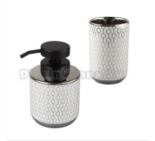 Набор Стакан АкваЛиния Дебби CE3034AA-TB + Дозатор CE3034AA-LD