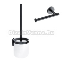 Набор Держатель AM.PM X-Joy A85A34122, черный + Ершик