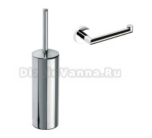 Набор Держатель Bemeta Omega 104212032 R, chrome + Ершик 102313067