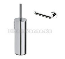 Набор Держатель Bemeta Omega 104212032 L, chrome + Ершик Bemeta Omega 102313066