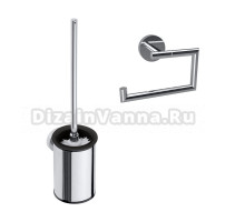 Набор Держатель Bemeta Omega 199112042 + Ершик 104913112