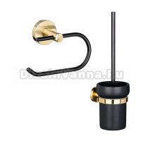 Набор Держатель Moroshka Oro Nero 925-105-01 + Ершик 925-108-01