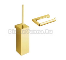 Набор Держатель Colombo Design Lulu B6208.gold + Ершик B6207.gold
