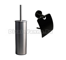 Набор Держатель Bemeta Graphit 156112012 + Ершик 156313067