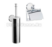 Набор Держатель Tiffany World Harmony TWHA219bi/cr + Ершик TWHA220bi/cr