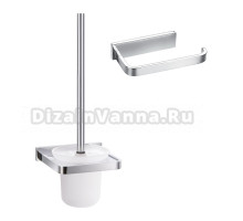 Набор Держатель Cezares Maxima CZR-F-8921 + Ершик CZR-F-8923