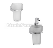 Набор Стакан FBS Vizovice VIZ 006 + Дозатор VIZ 009