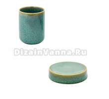 Набор Стакан Ridder Abby 2160105 зеленый + Мыльница 2160305 зеленый