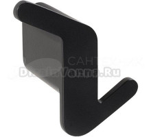 Крючок Bemeta Organic Black 167106200L матовый черный, на шурупах