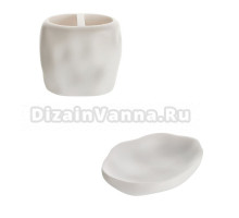 Набор Стакан RAINDROPS Айсберг B5632-3 + Мыльница B5632-4