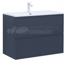 Тумба под раковину без столешницы Aquanet Арт 90 подвесная, маренго