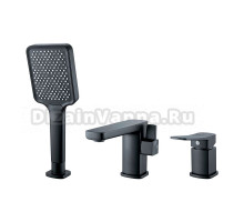 Смеситель на борт ванны Shevanik S9912H черный