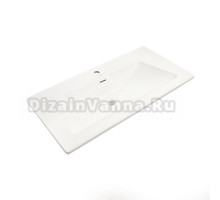 Раковина мебельная Royce Pro, белая, 100x50 см (RCW-1405100WH)