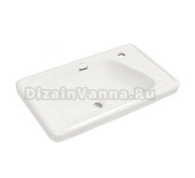 Раковина мебельная Royce Solo, белая, 66x38 см (RCW-141202WH)